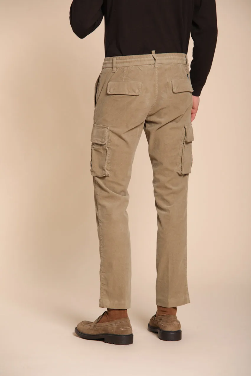 Chile Jogger men's cargo trousers in 1500-wale corduroy extra slim fit sold by Mason's product image thumbnail 5