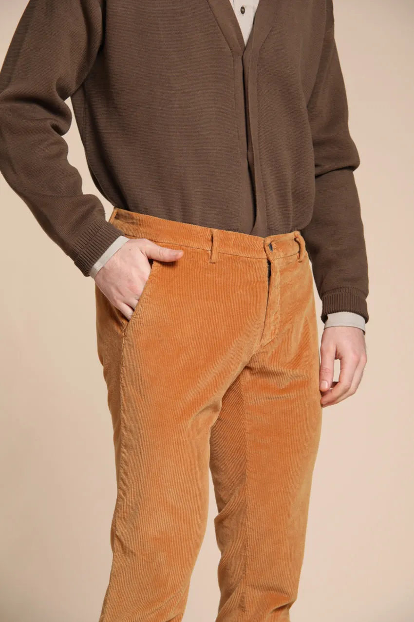 Milano men's chino pants in 500 wale corduroy extra slim fit sold by Mason's product image thumbnail 2
