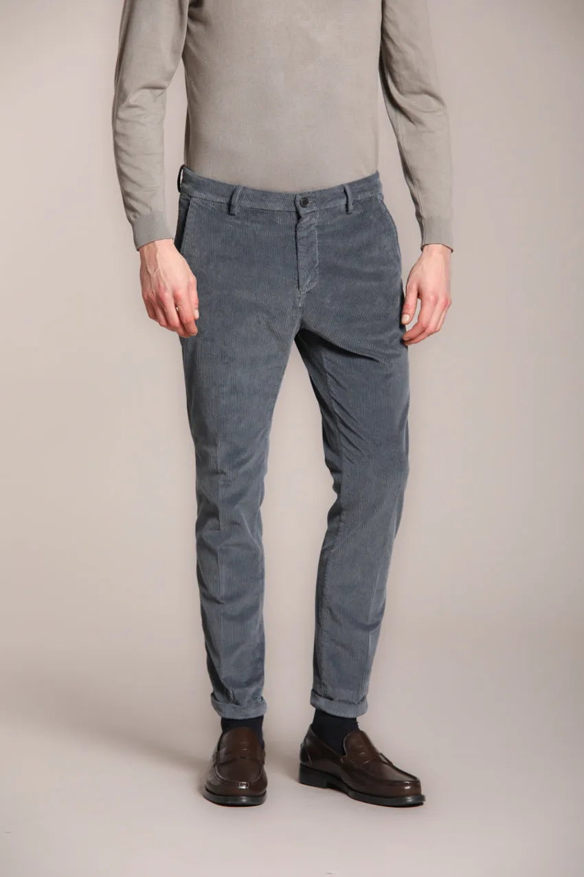 Osaka men's chino pants in 500 wale corduroy carrot fit sold by Mason's