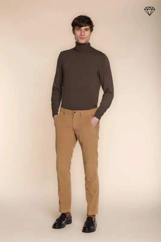 Torino men's chino pants in 1500 wale corduroy slim fit ① sold by Mason's