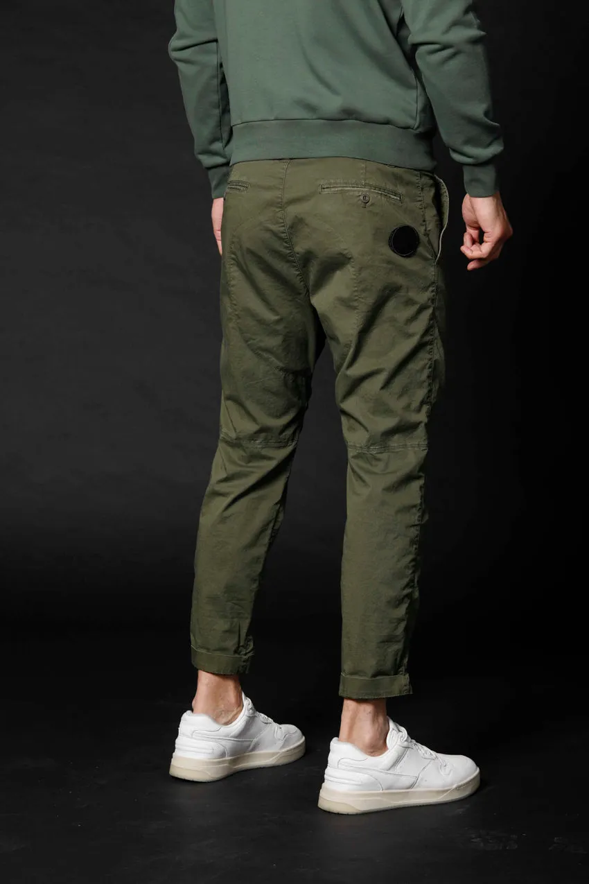 John Coolkhinos men's chino pants in twill limited edition carrot fit ① sold by Mason's product image thumbnail 2