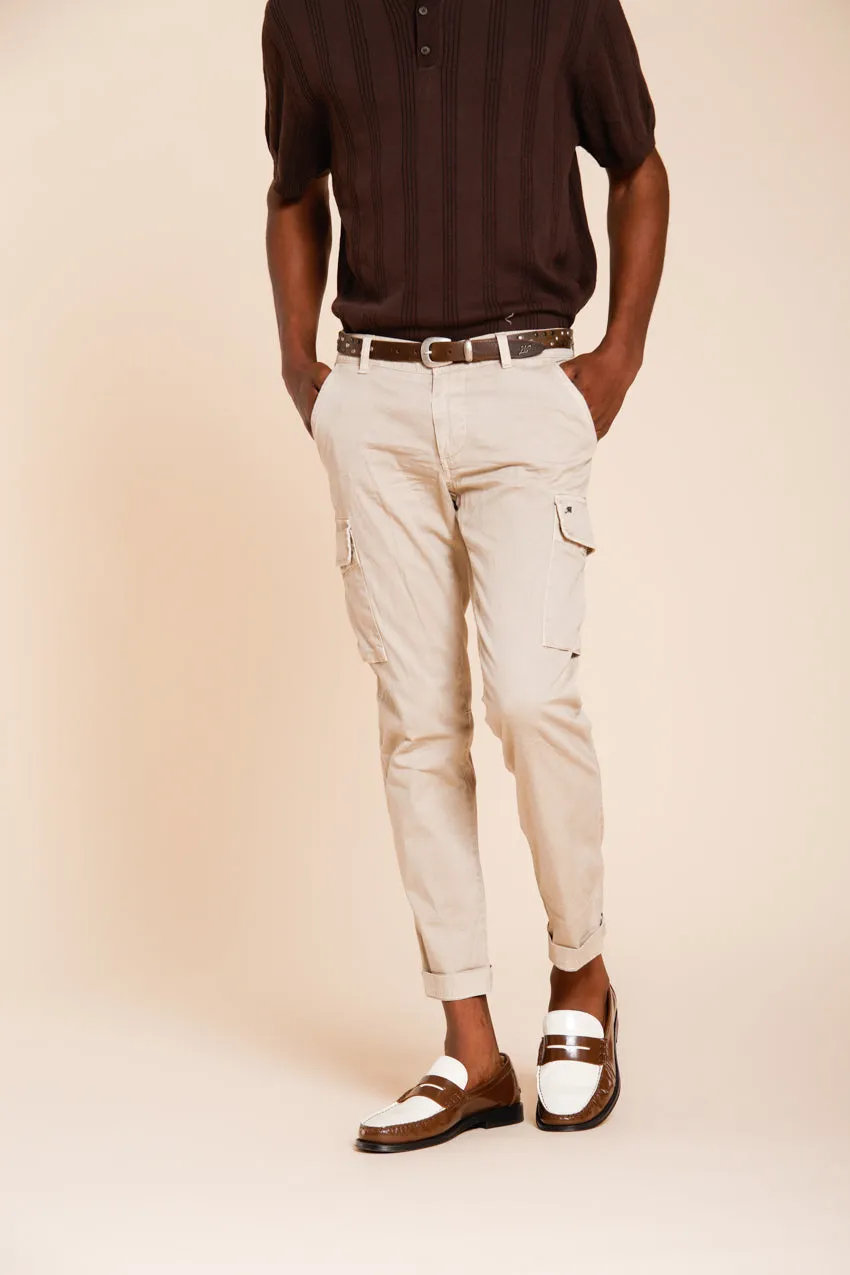 Chile men's cargo pants stretch satin extra slim fit ① sold by Mason's product image thumbnail 4