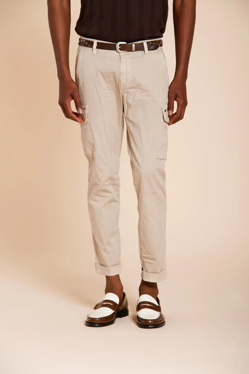 Chile men's cargo pants stretch satin extra slim fit ① sold by Mason's