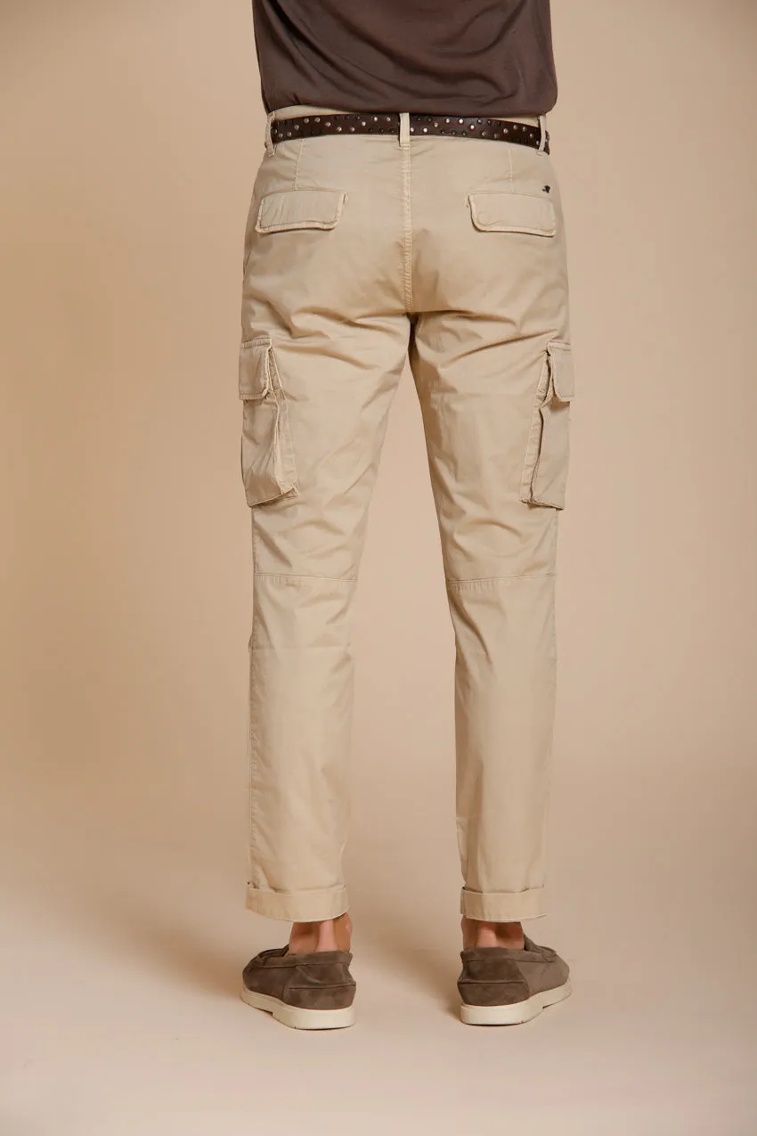 Chile men's cargo pants in stretch gabardine regular fit sold by Mason's product image thumbnail 4