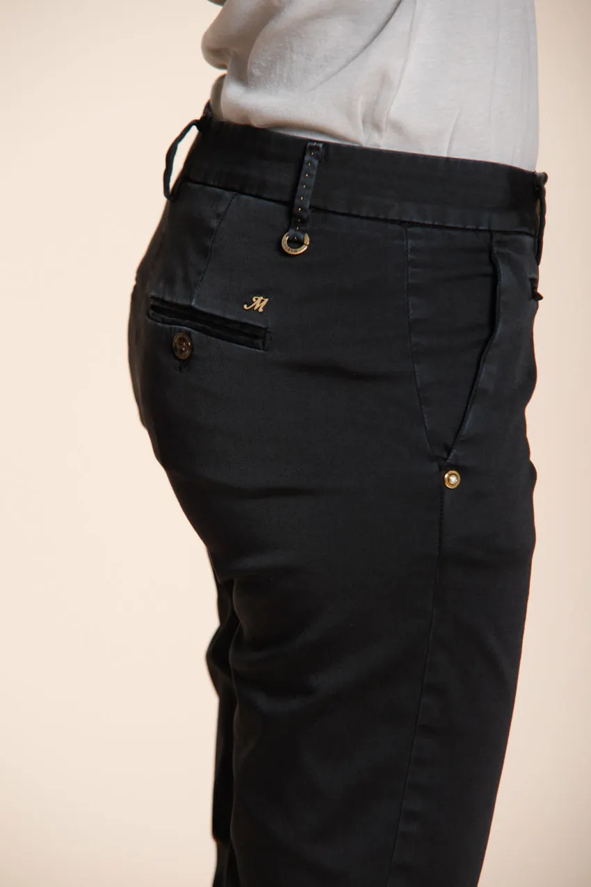 New York Slim women's chino pants in stretch satin slim fit ① sold by Mason's product image thumbnail 2