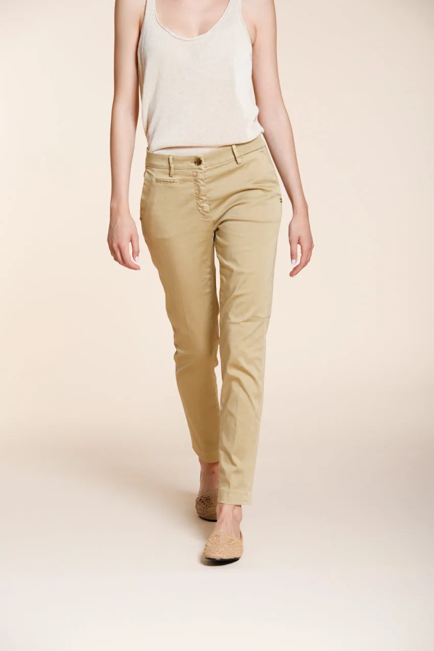 New York Slim women's chino pants stretch satin slim fit ① sold by Mason's product image thumbnail 3