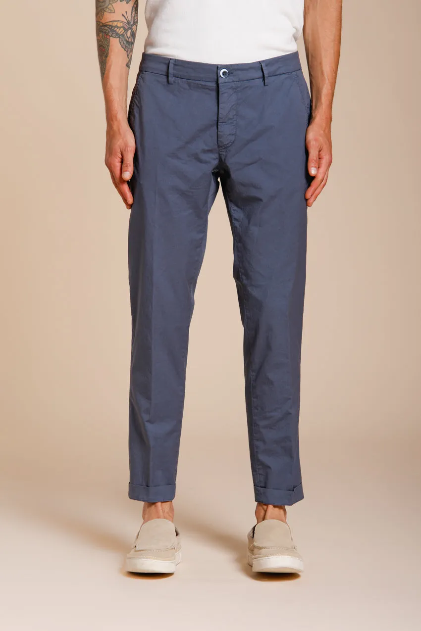 Milano men's chino pants in stretch gabardine extra slim fit ① sold by Mason's