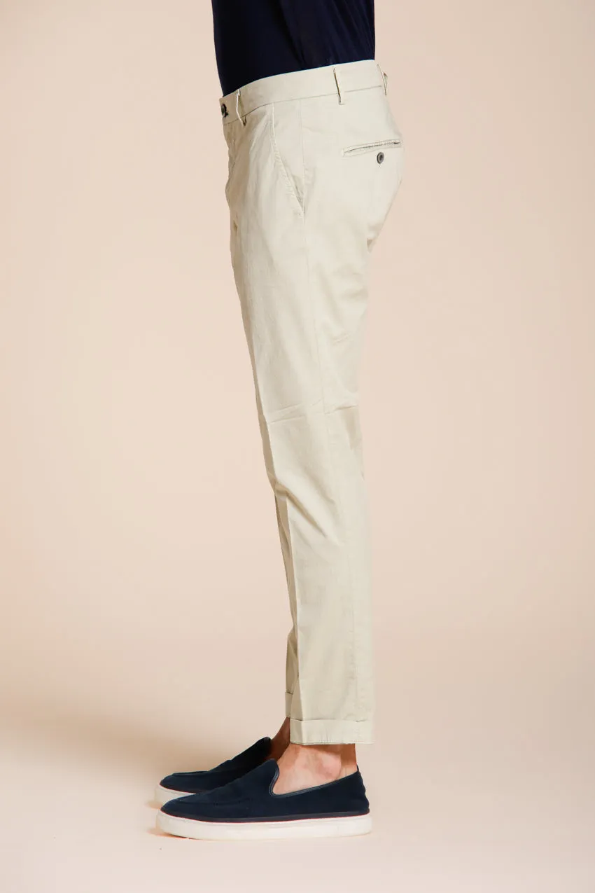 Milano men's chino pants in stretch gabardine extra slim fit ① sold by Mason's product image thumbnail 3