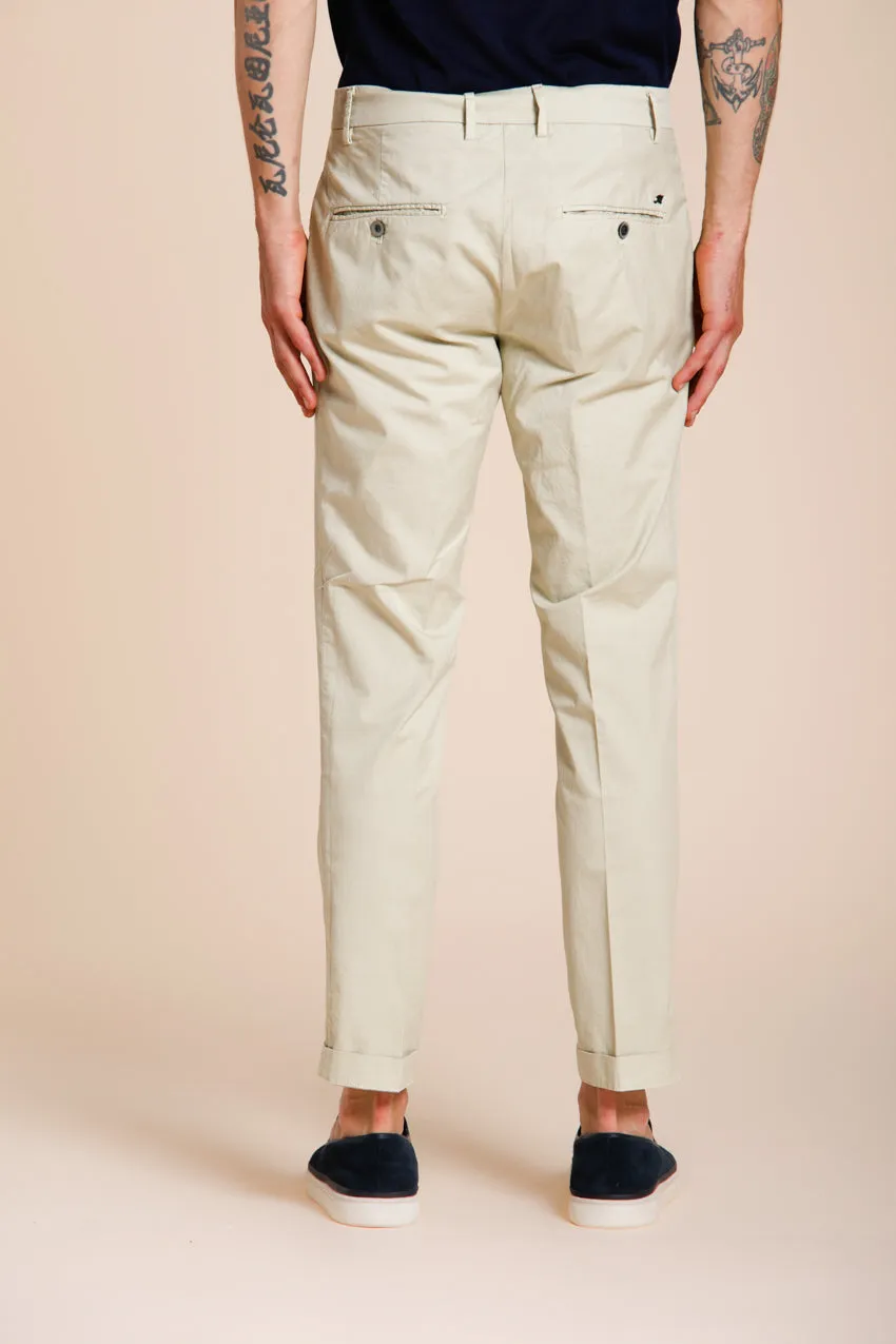 Milano men's chino pants in stretch gabardine extra slim fit ① sold by Mason's product image thumbnail 4