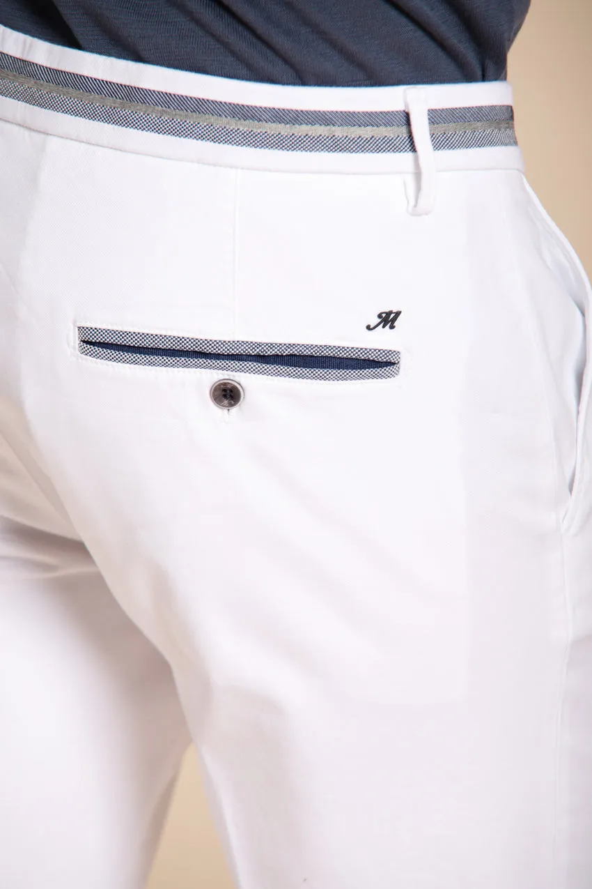 Torino Elegance men's chino pants in fine cotton and lyocell tricotina slim fit sold by Mason's product image thumbnail 2