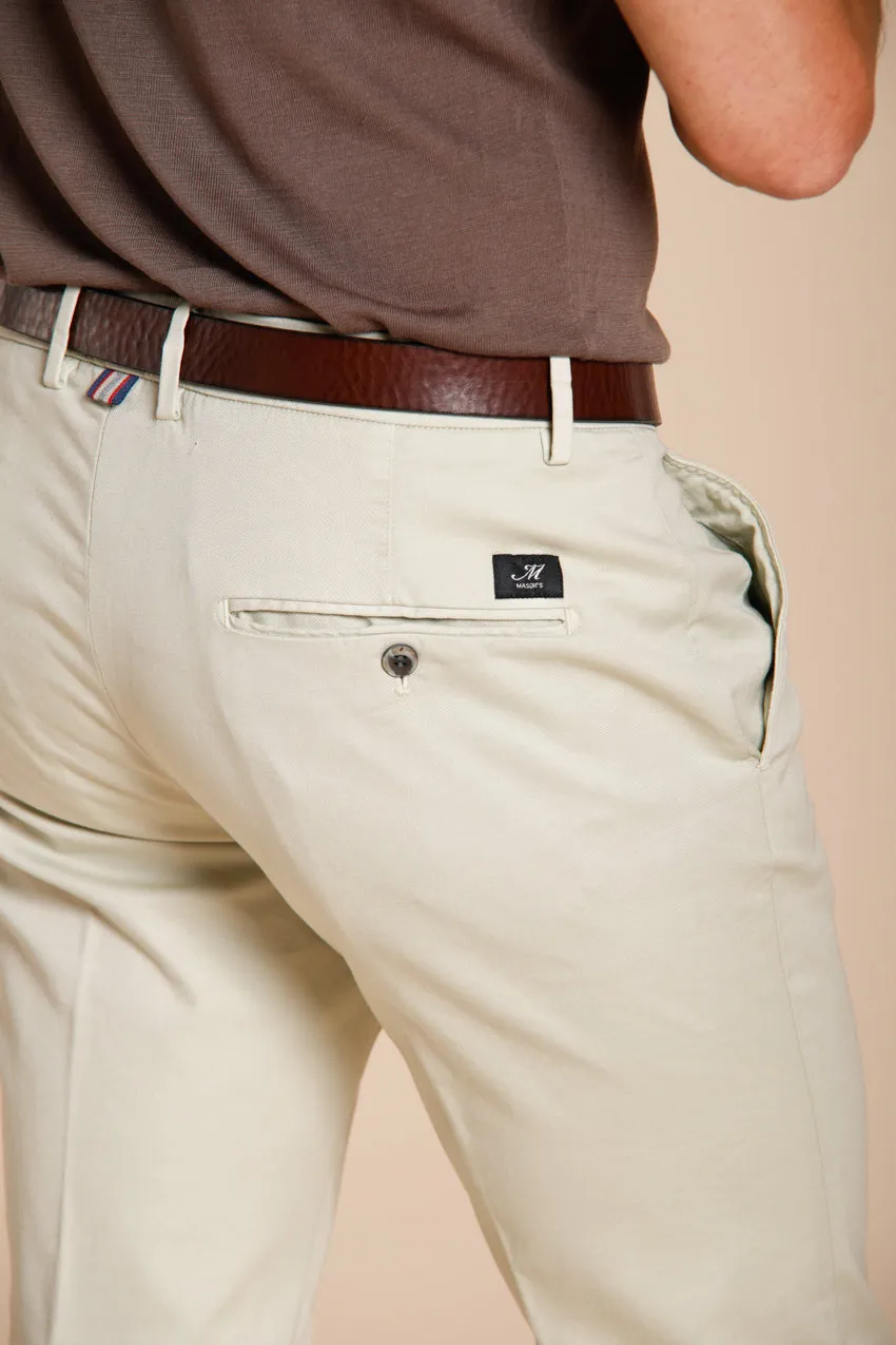 Torino Flex men's chino pants in stretch gabardine slim fit ① sold by Mason's product image thumbnail 2