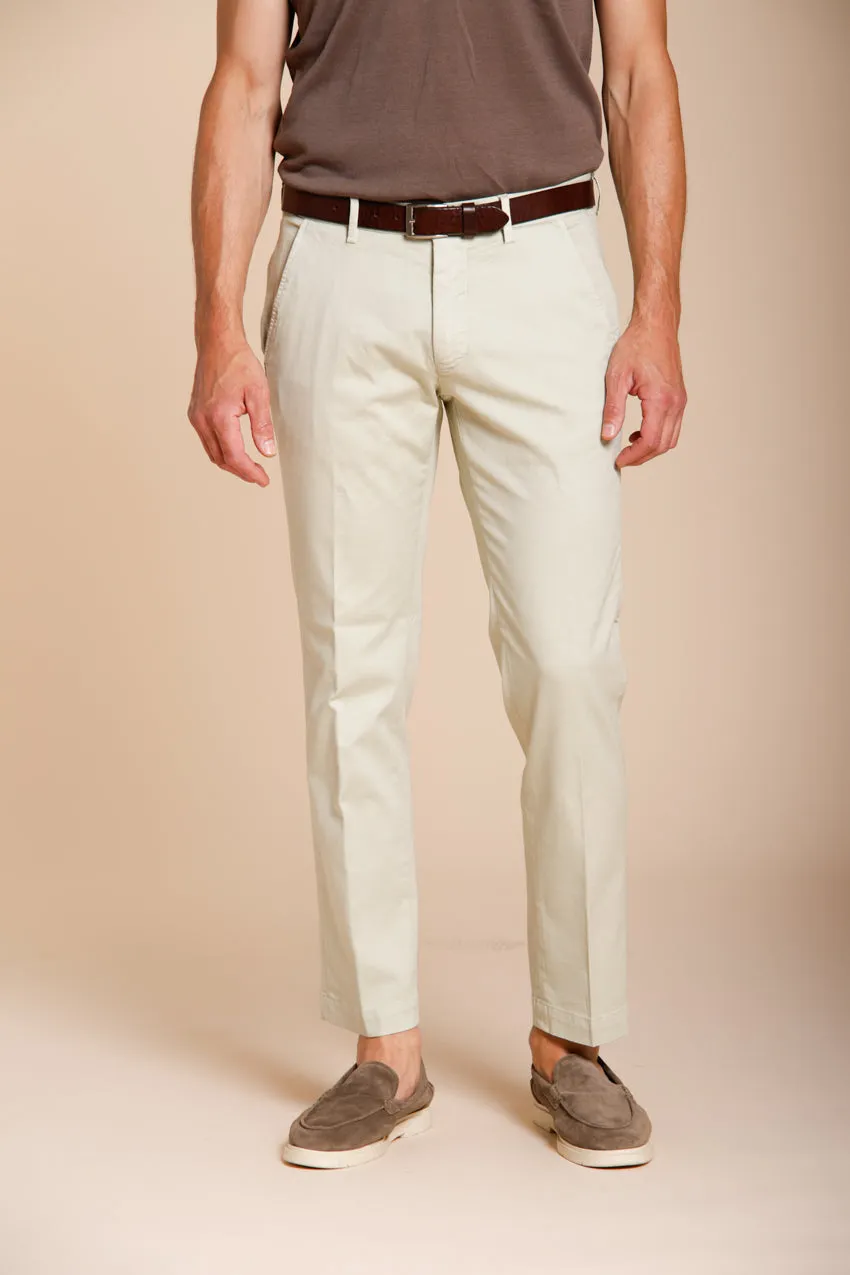 Torino Flex men's chino pants in stretch gabardine slim fit ① sold by Mason's