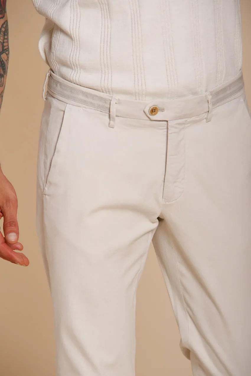 Torino City men's chino pants in fine cotton and lyocell tricot slim fit sold by Mason's product image thumbnail 3