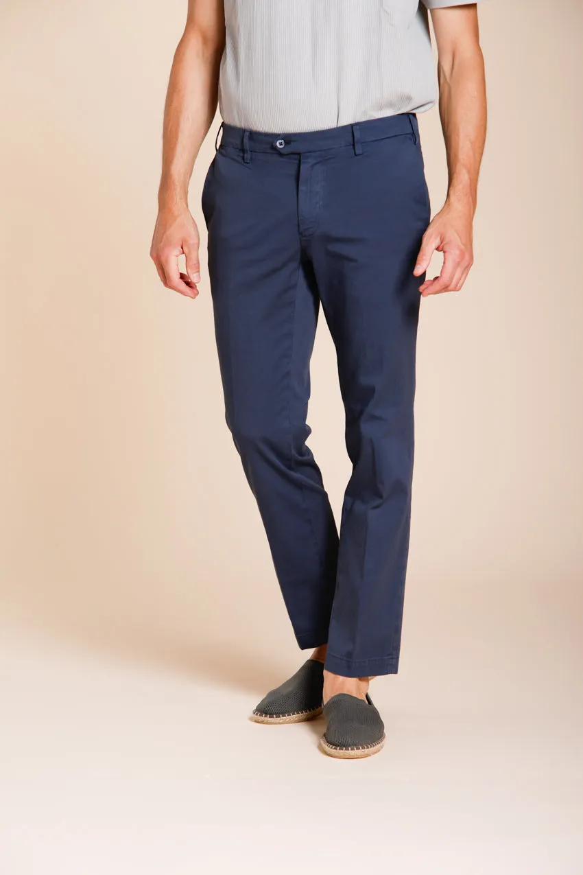 New York men's chino pants in stretch gabardine regular fit ① sold by Mason's product image thumbnail 3