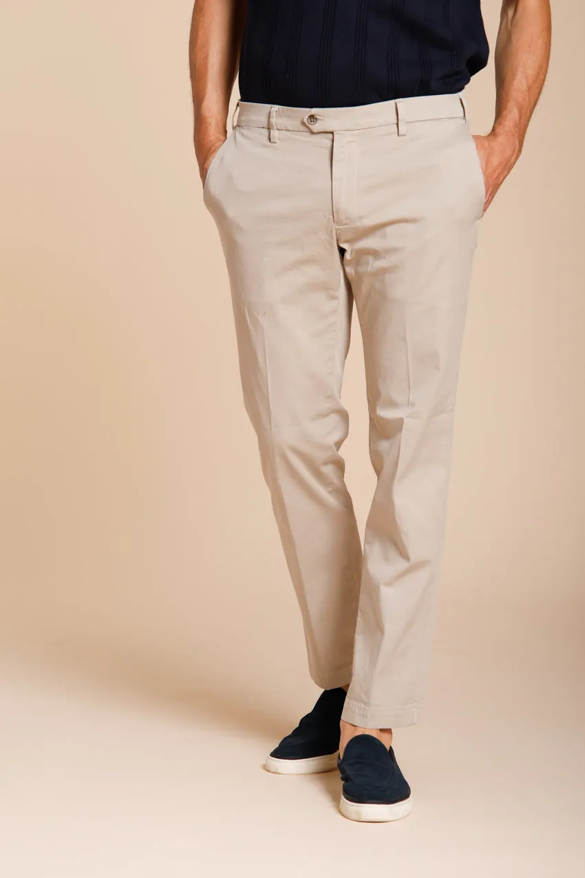 New York men's chino pants in stretch gabardine regular fit ① sold by Mason's product image thumbnail 4