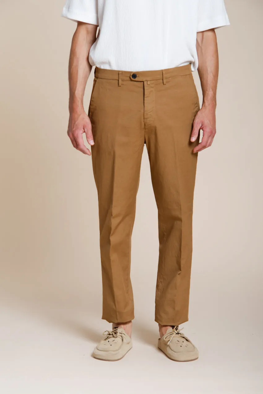 Boston men's chino pants in cavallery stretch relaxed fit sold by Mason's