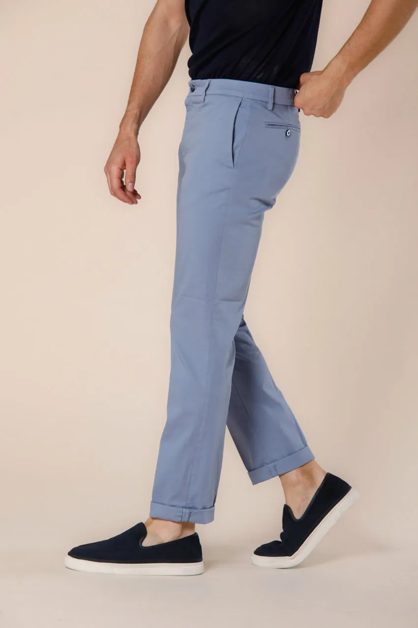 New York men's chino pants in stretch satin regular ① sold by Mason's product image thumbnail 4