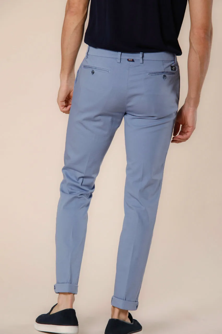 New York men's chino pants in stretch satin regular ① sold by Mason's product image thumbnail 3