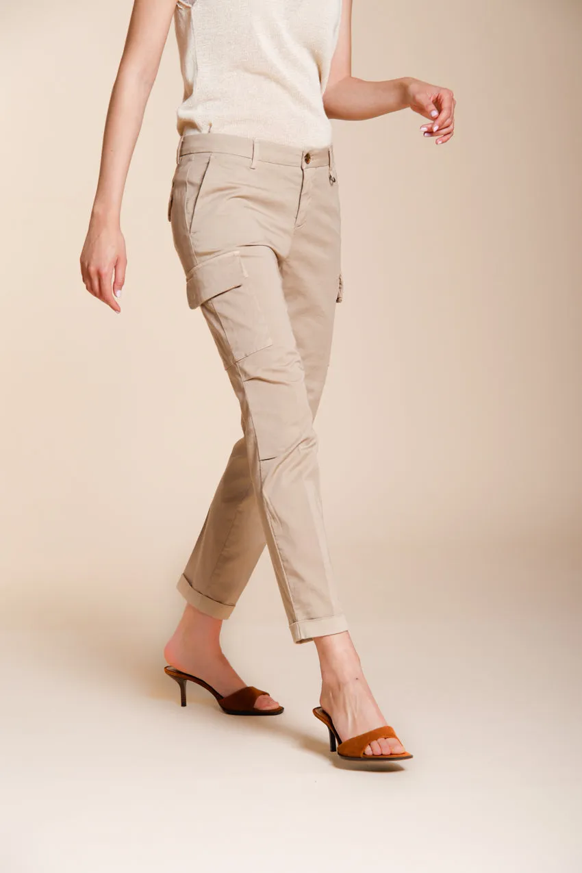 Chile City women's cargo pants in stretch gabardine slim fit sold by Mason's product image thumbnail 4