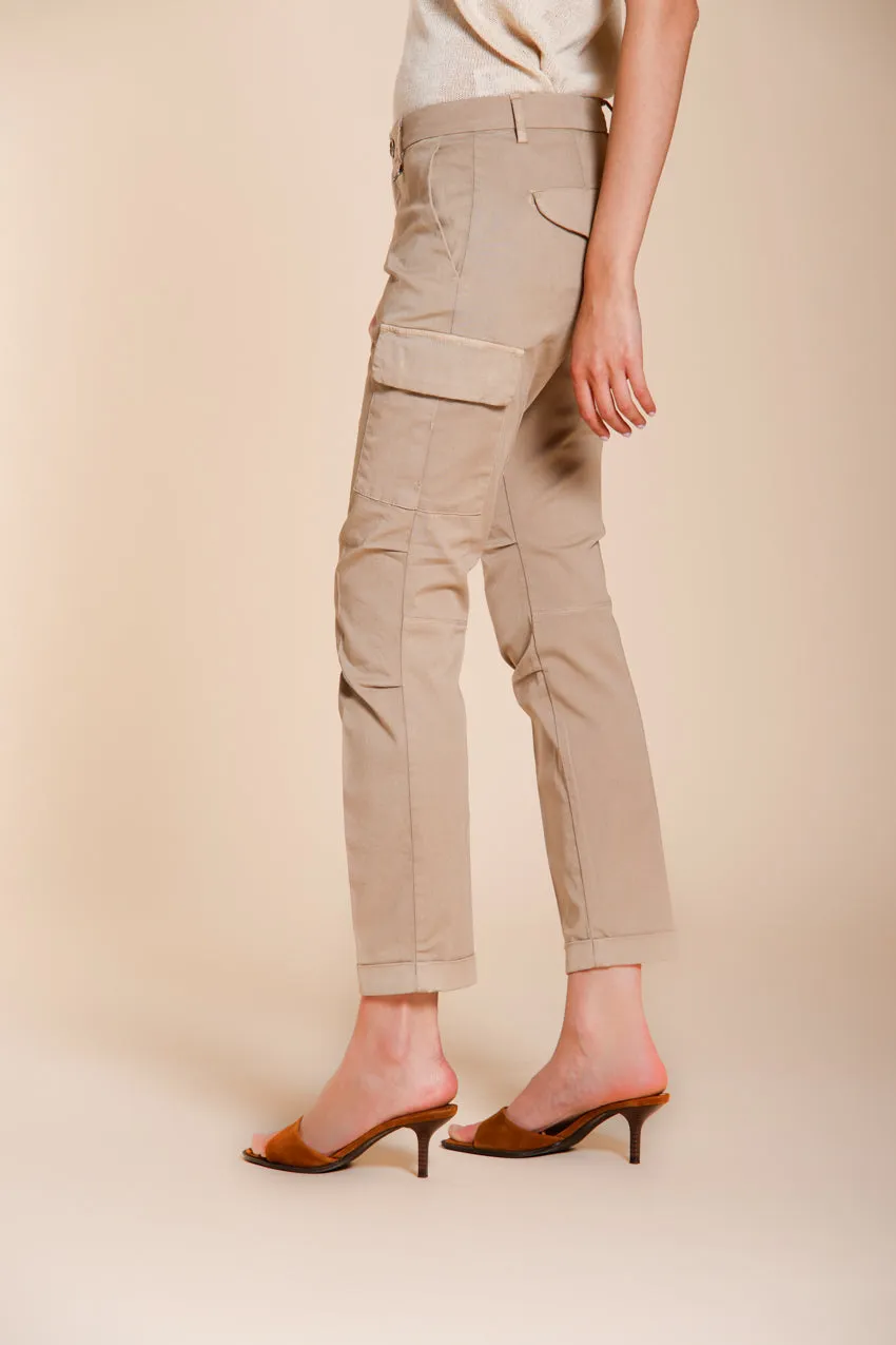 Chile City women's cargo pants in stretch gabardine slim fit sold by Mason's product image thumbnail 5
