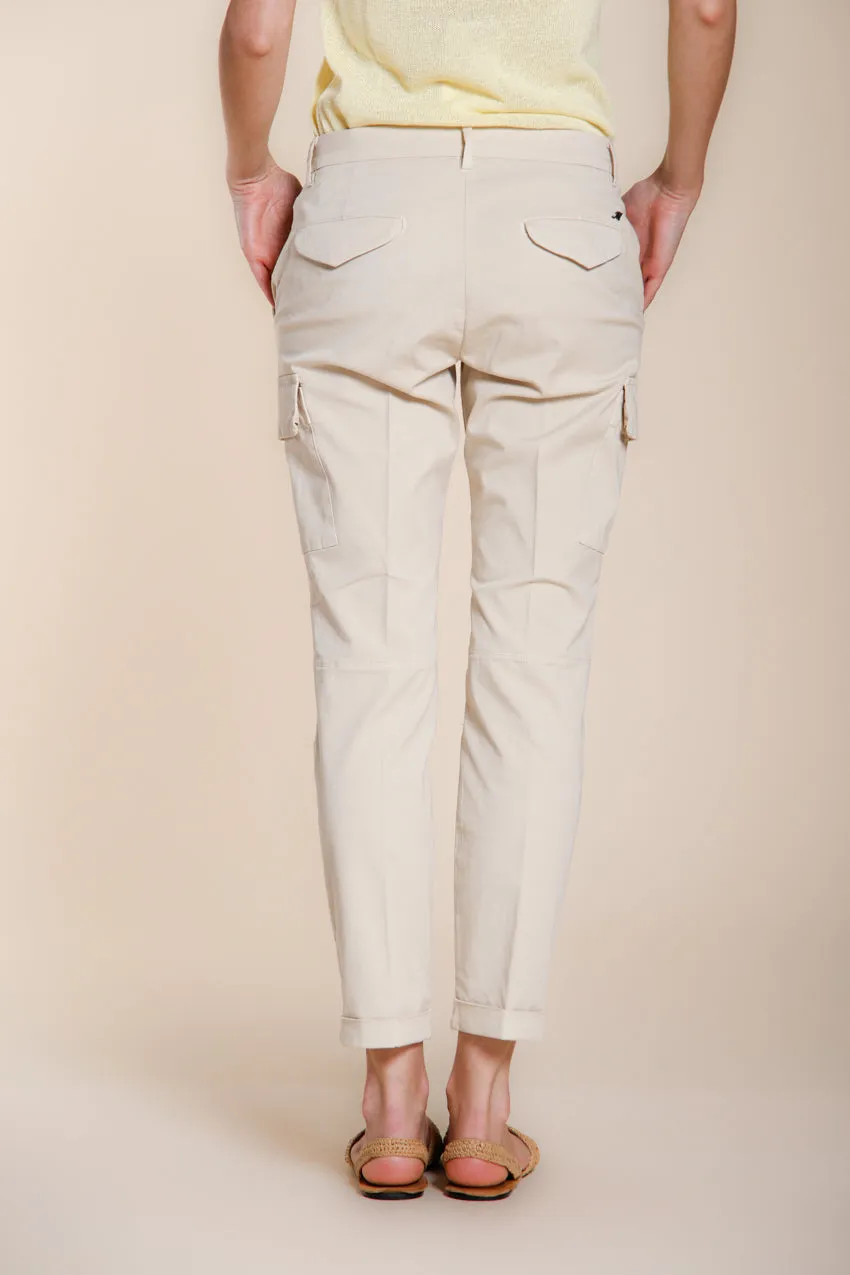 Chile City women's cargo pants in stretch gabardine slim fit sold by Mason's product image thumbnail 4