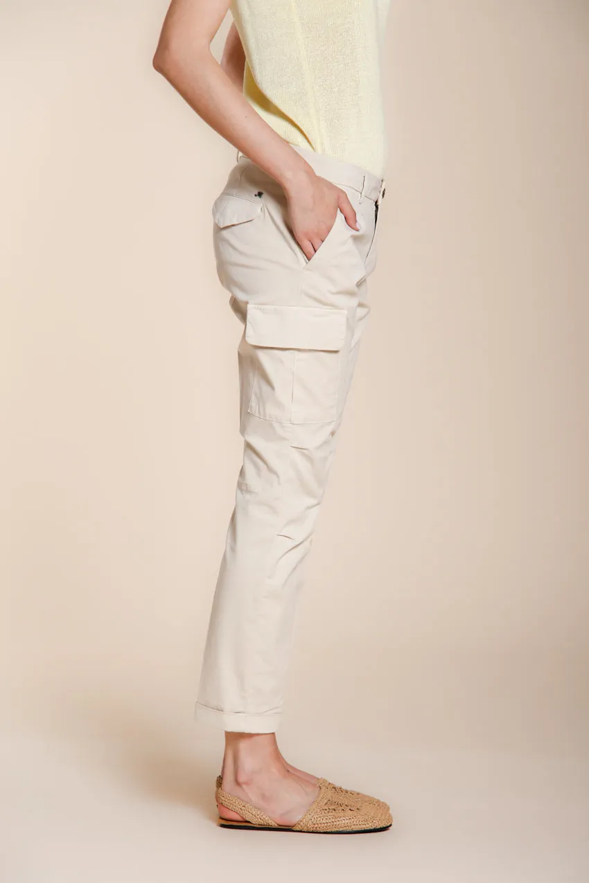 Chile City women's cargo pants in stretch gabardine slim fit sold by Mason's product image thumbnail 3