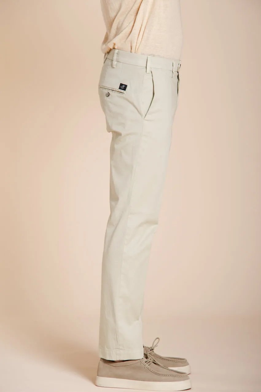 New York men's chino pants in stretch gabardine regular fit ① sold by Mason's product image thumbnail 3