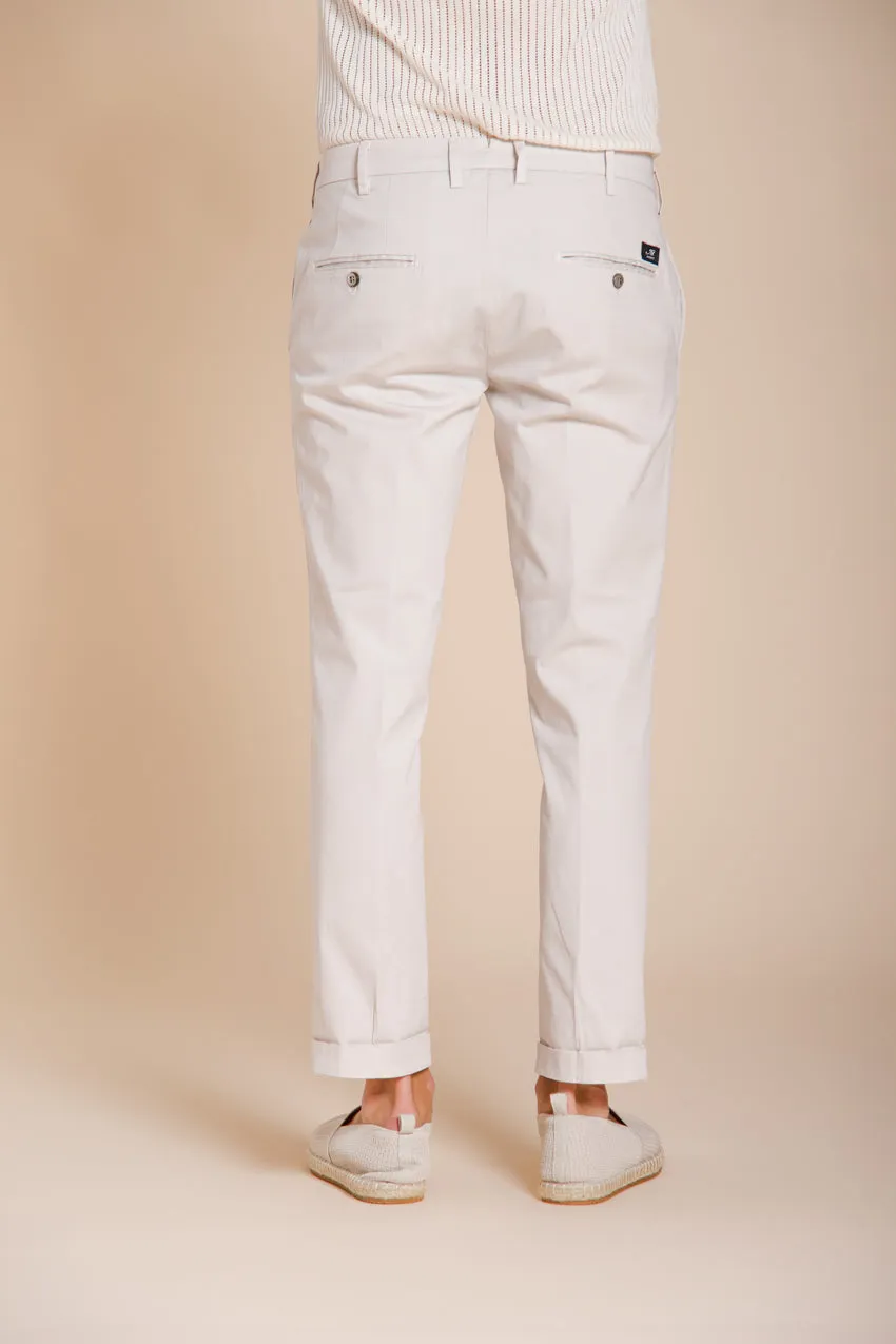 New York men's chino pants in stretch gabardine regular fit ① sold by Mason's product image thumbnail 4