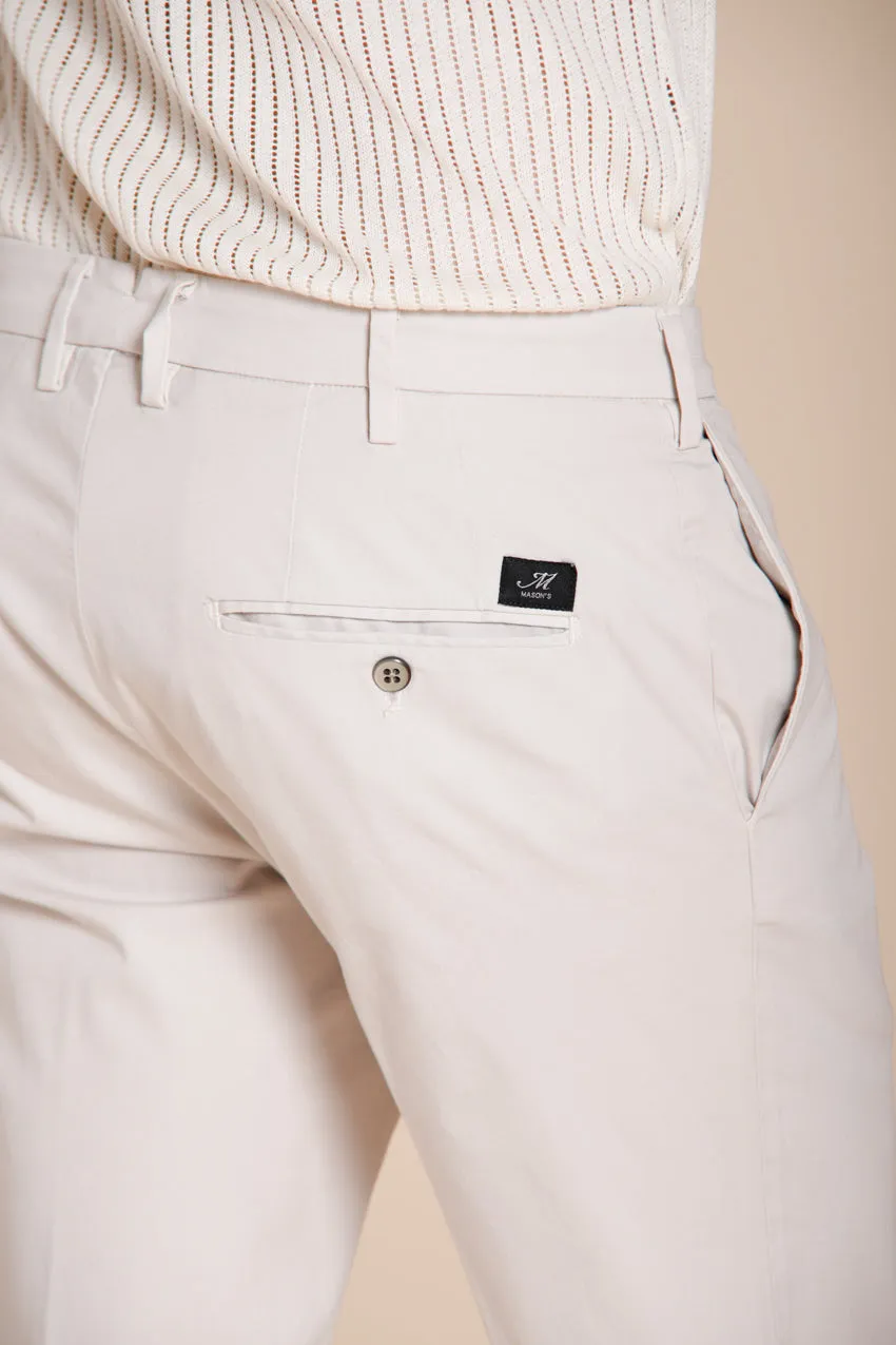 New York men's chino pants in stretch gabardine regular fit ① sold by Mason's product image thumbnail 2