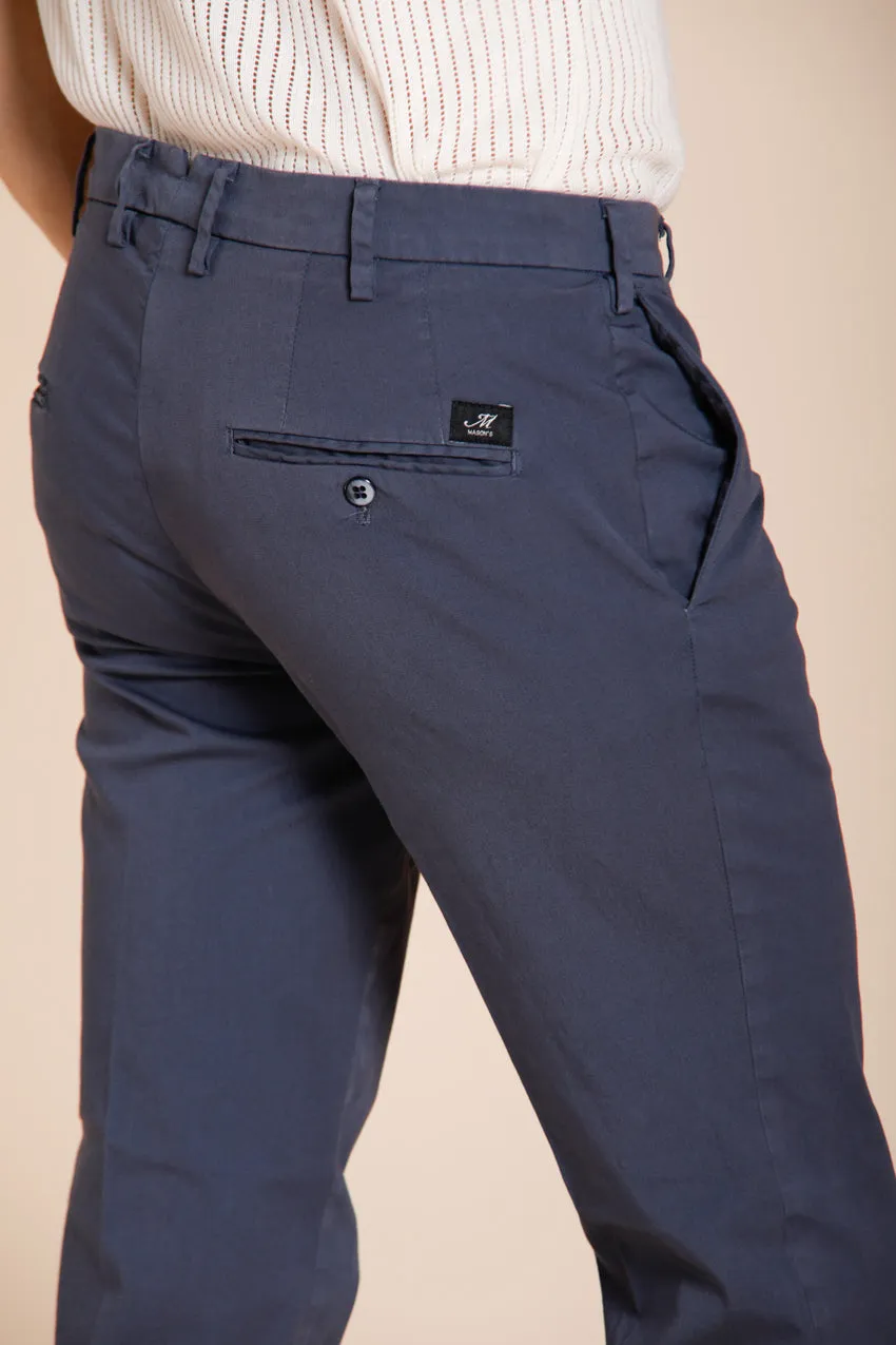 New York men's chino pants in stretch gabardine regular fit ① sold by Mason's product image thumbnail 2