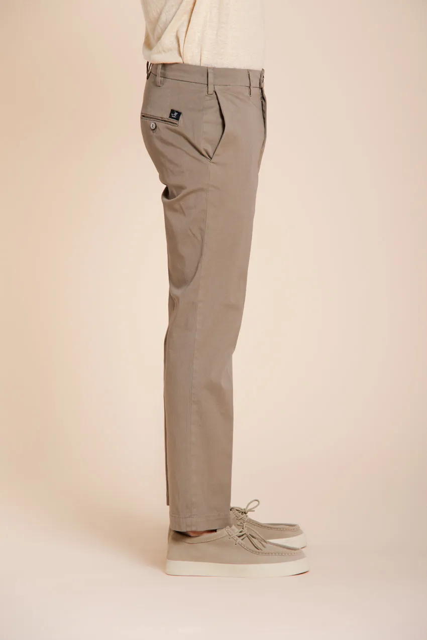 New York men's chino pants in stretch gabardine regular fit ① sold by Mason's product image thumbnail 3