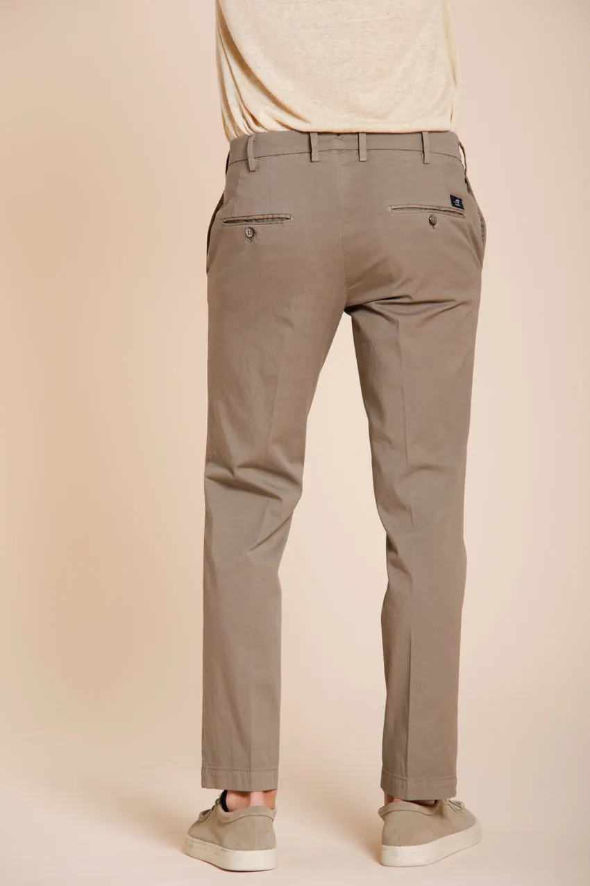 New York men's chino pants in stretch gabardine regular fit ① sold by Mason's product image thumbnail 4