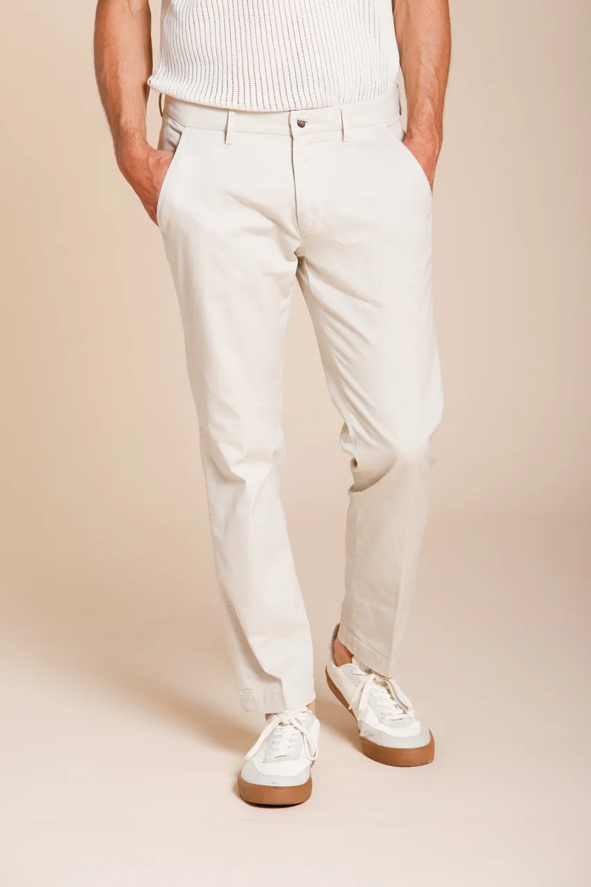 Torino Flex men's chino pants in stretch gabardine slim fit ① sold by Mason's