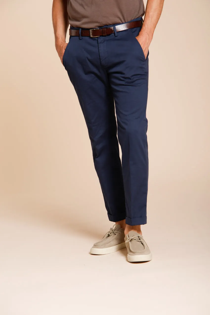 Torino Flex men's chino pants in stretch gabardine slim fit ① sold by Mason's product image thumbnail 3