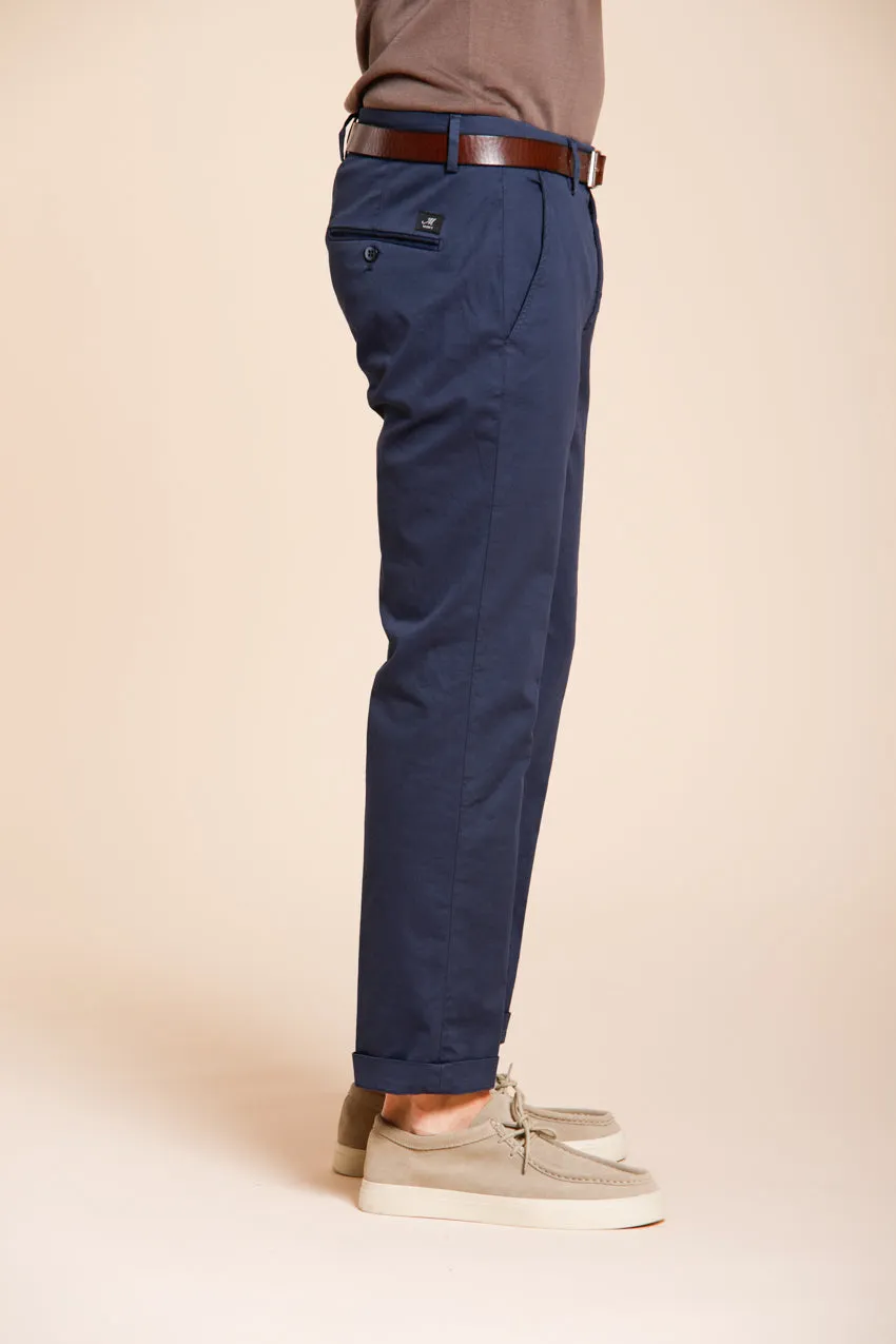 Torino Flex men's chino pants in stretch gabardine slim fit ① sold by Mason's product image thumbnail 4