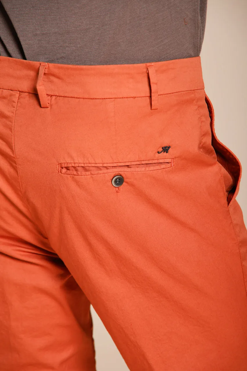 Milano men's chino pants in stretch gabardine extra slim fit ① sold by Mason's product image thumbnail 2