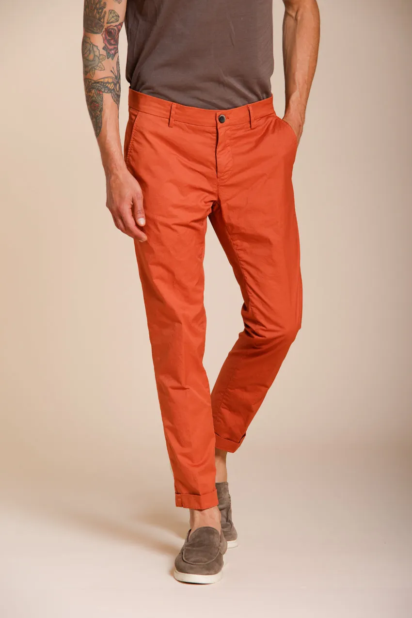Milano men's chino pants in stretch gabardine extra slim fit ① sold by Mason's product image thumbnail 3
