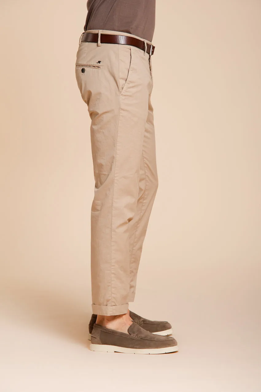 Milano men's chino pants in stretch gabardine extra slim fit ① sold by Mason's product image thumbnail 3