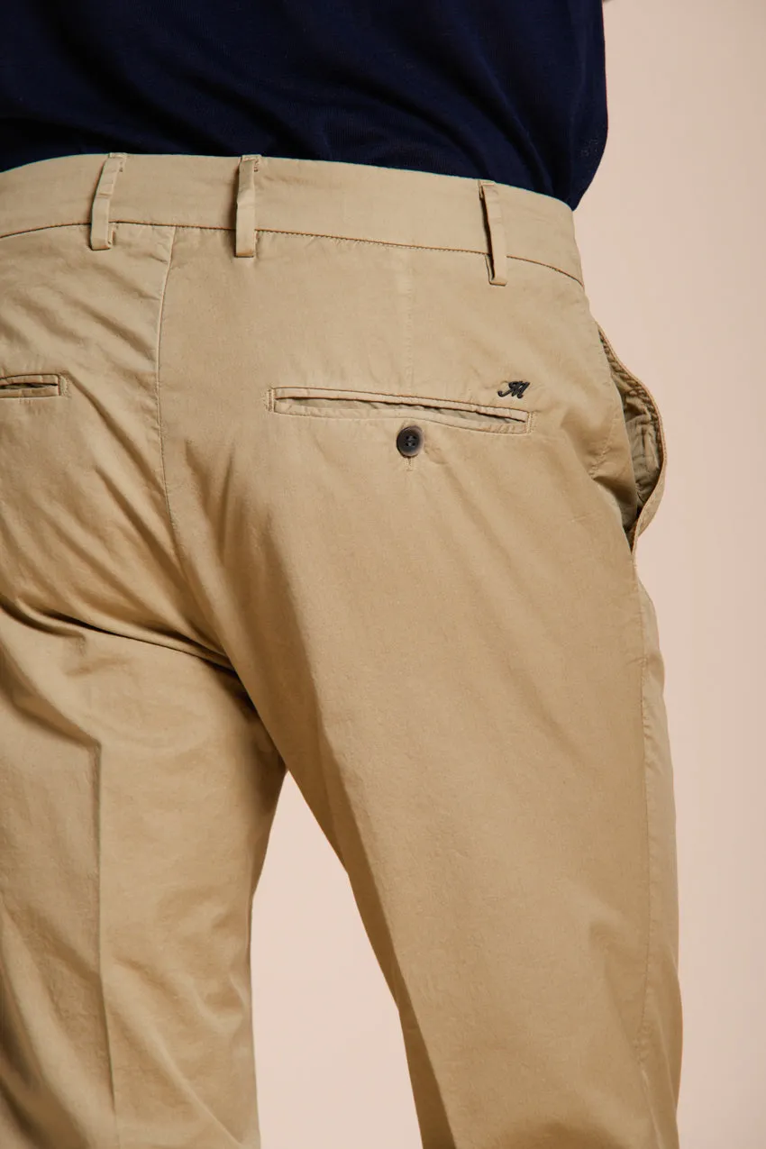 Milano men's chino pants in stretch gabardine extra slim fit ① sold by Mason's product image thumbnail 2