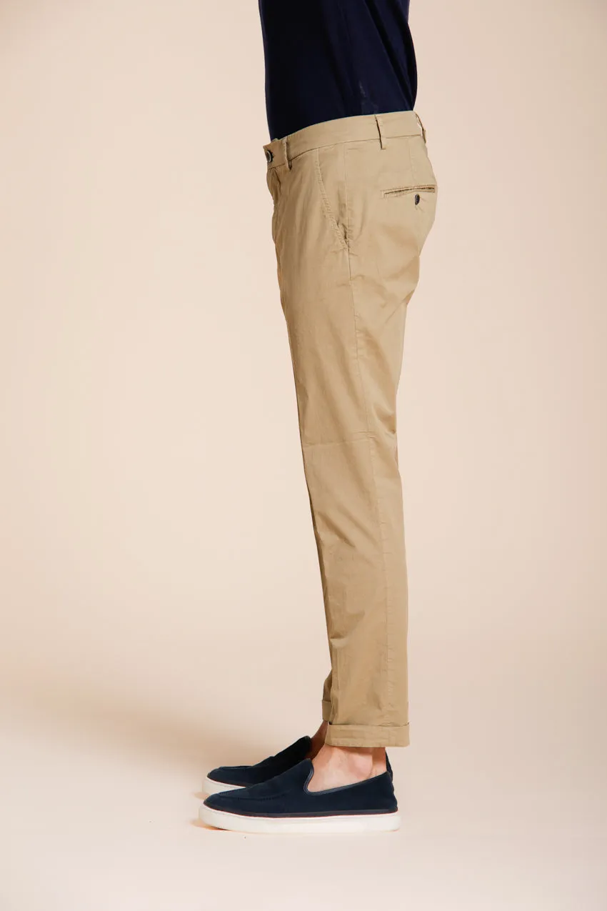 Milano men's chino pants in stretch gabardine extra slim fit ① sold by Mason's product image thumbnail 4