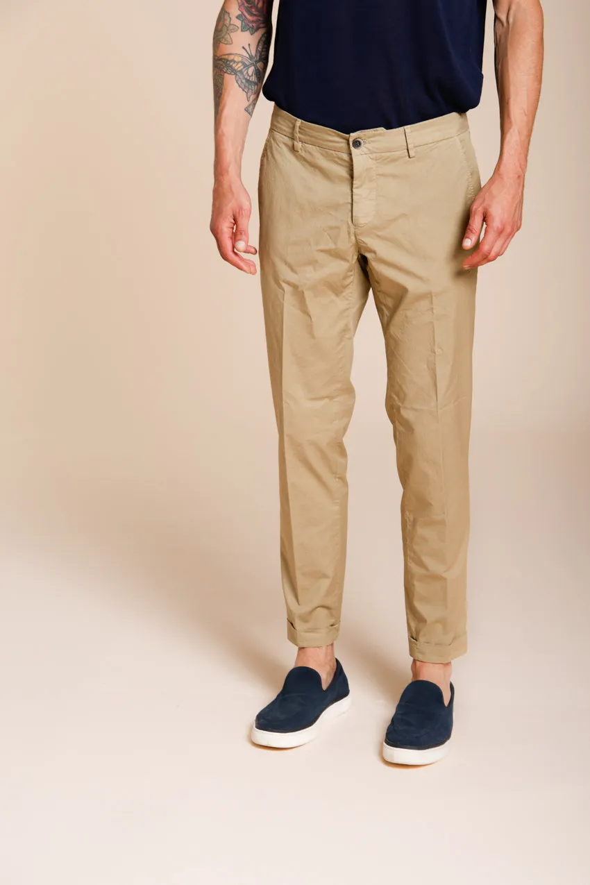 Milano men's chino pants in stretch gabardine extra slim fit ① sold by Mason's product image thumbnail 3