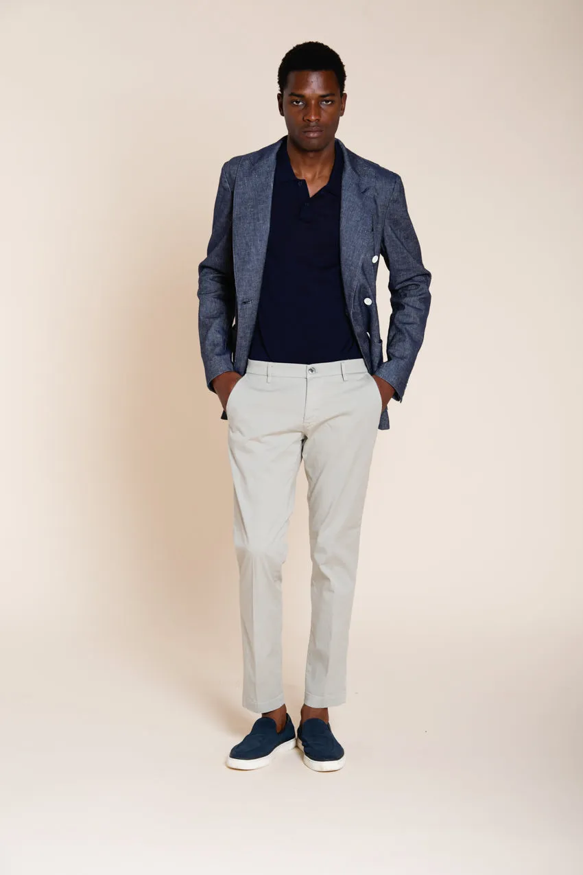 Milano men's chino pants in stretch gabardine extra slim fit ① sold by Mason's product image thumbnail 5