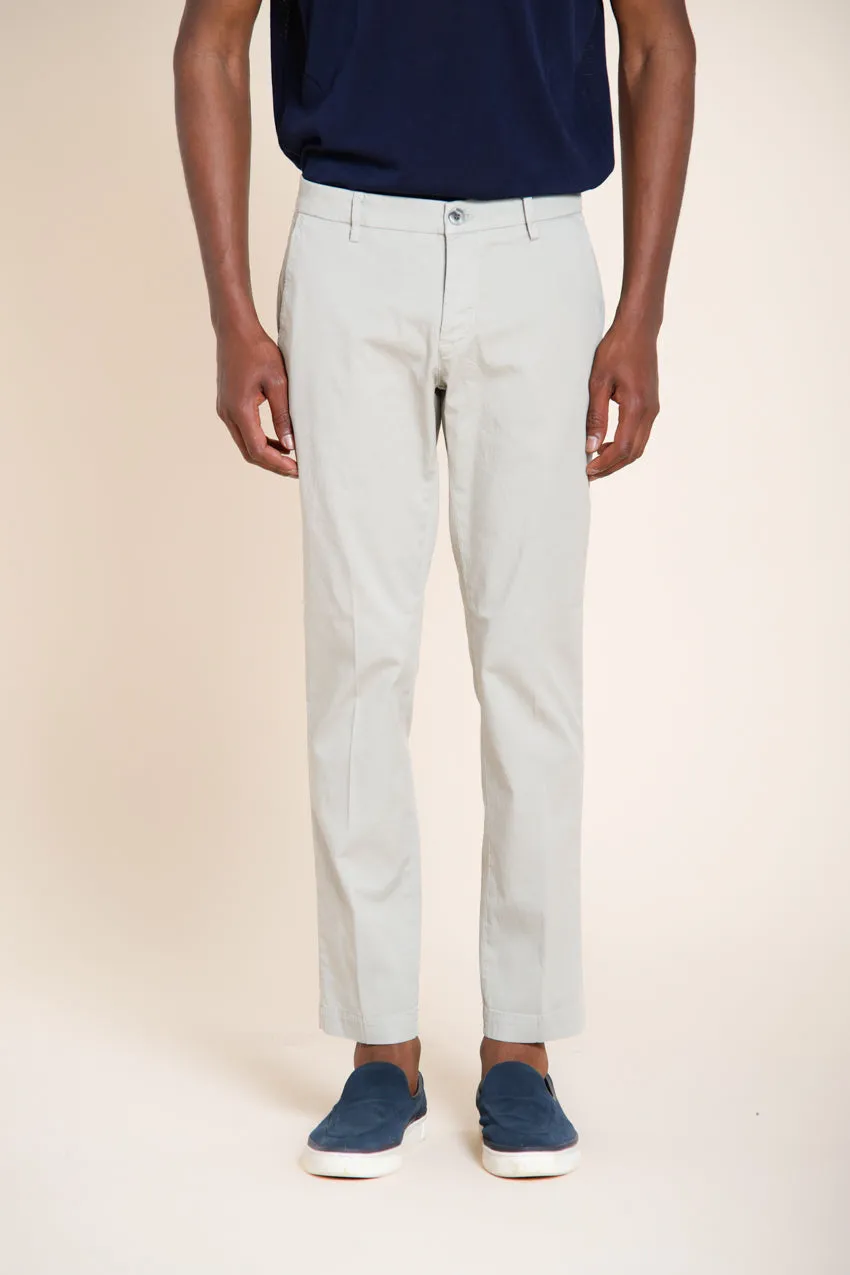 Milano men's chino pants in stretch gabardine extra slim fit ① sold by Mason's