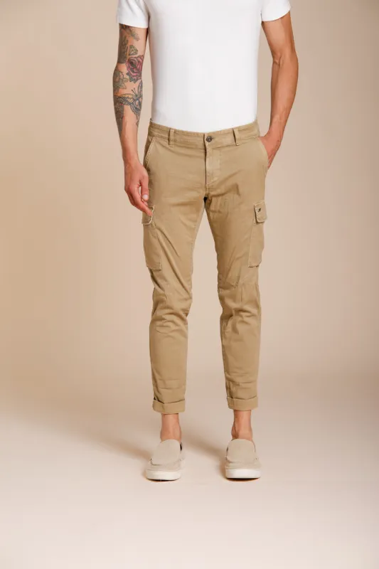 Chile men's cargo pants stretch satin extra slim fit ① sold by Mason's