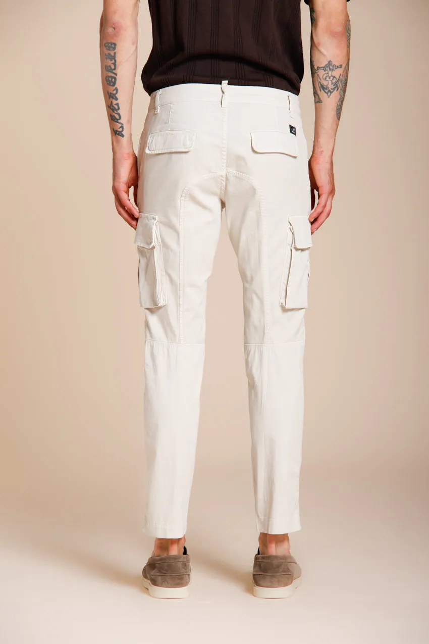 Chile men's cargo pants in stretch satin extra slim fit ① sold by Mason's product image thumbnail 4