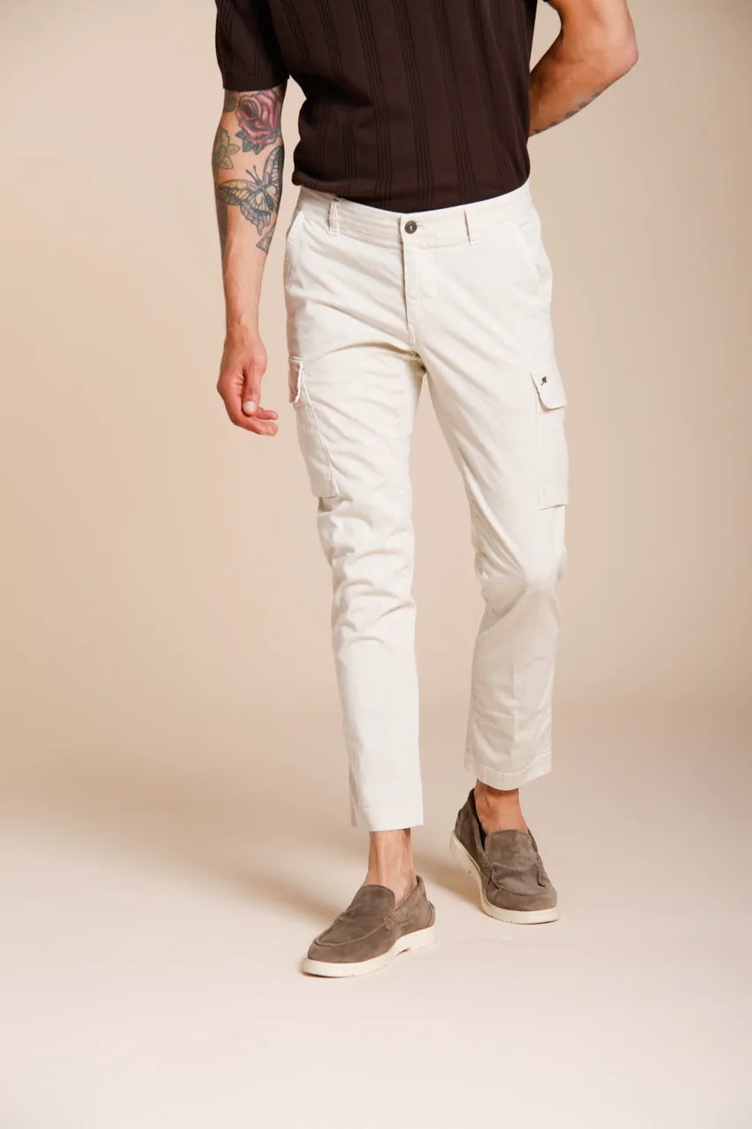 Chile men's cargo pants in stretch satin extra slim fit ① sold by Mason's product image thumbnail 5