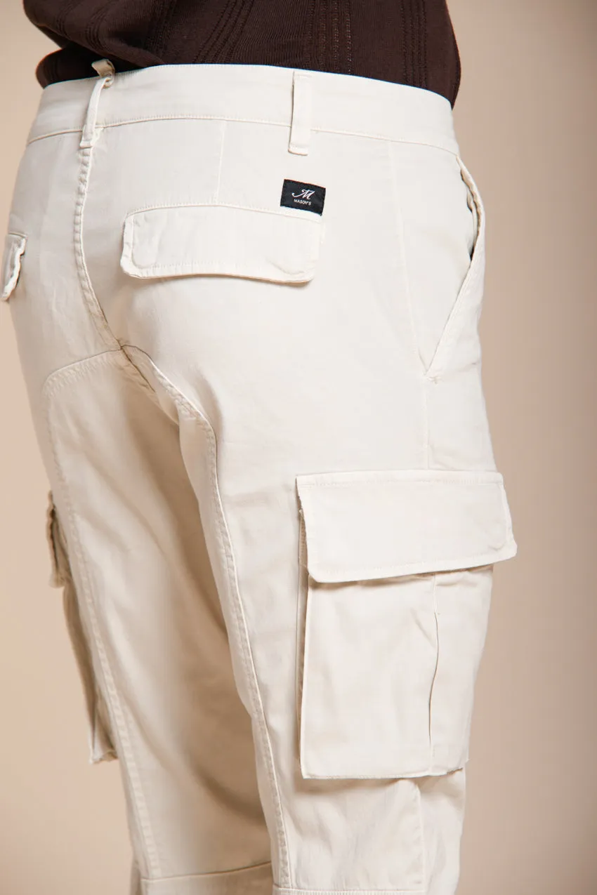 Chile men's cargo pants in stretch satin extra slim fit ① sold by Mason's product image thumbnail 2