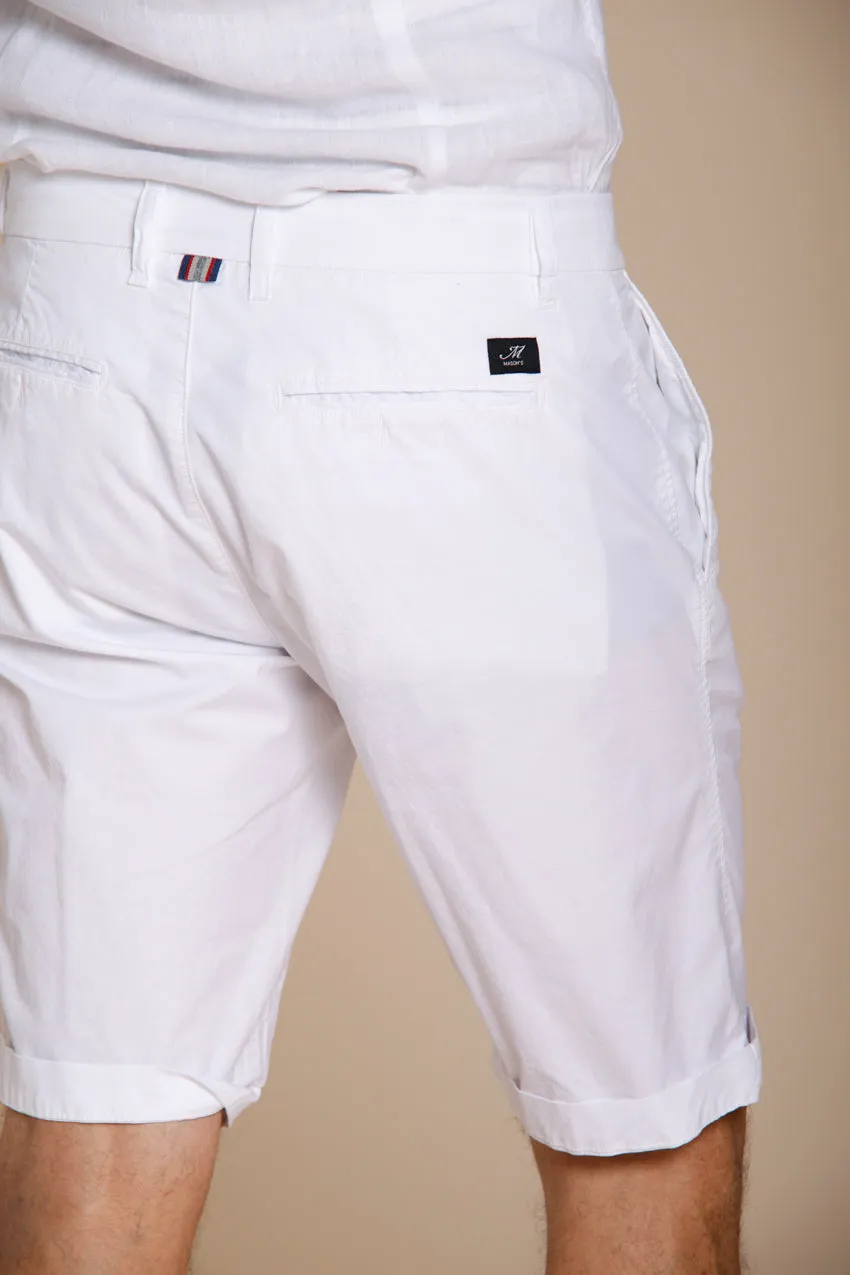 London men's chino bermuda in stretch gabardine regular fit ① sold by Mason's product image thumbnail 2