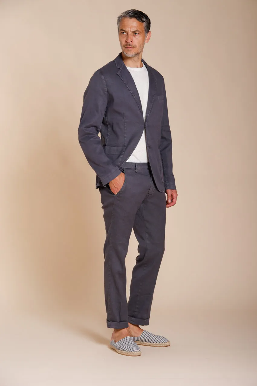 Da Vinci men's blazer in linen and cotton twill sold by Mason's product image thumbnail 5