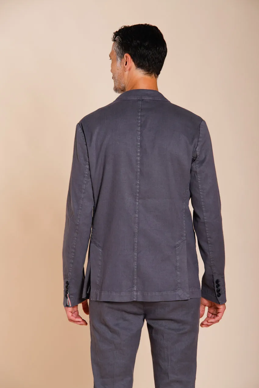 Da Vinci men's blazer in linen and cotton twill sold by Mason's product image thumbnail 4